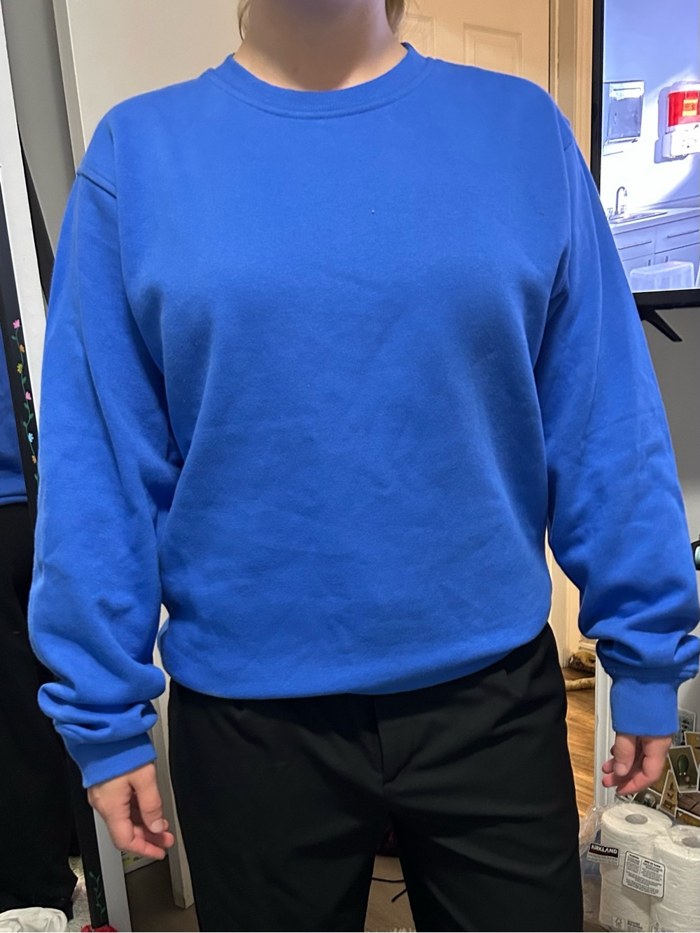 Classic Crewneck Sweater - Blue